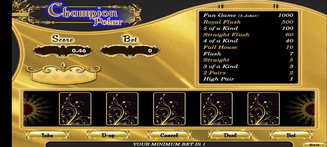 Champion Poker